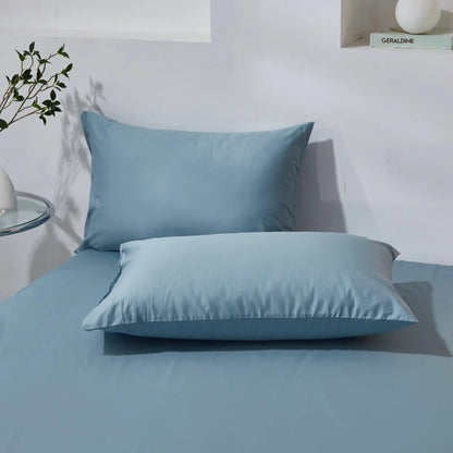 Funda de almohada de algodón premium – Funda de almohada de algodón peinado suave y transpirable para un sueño cómodo