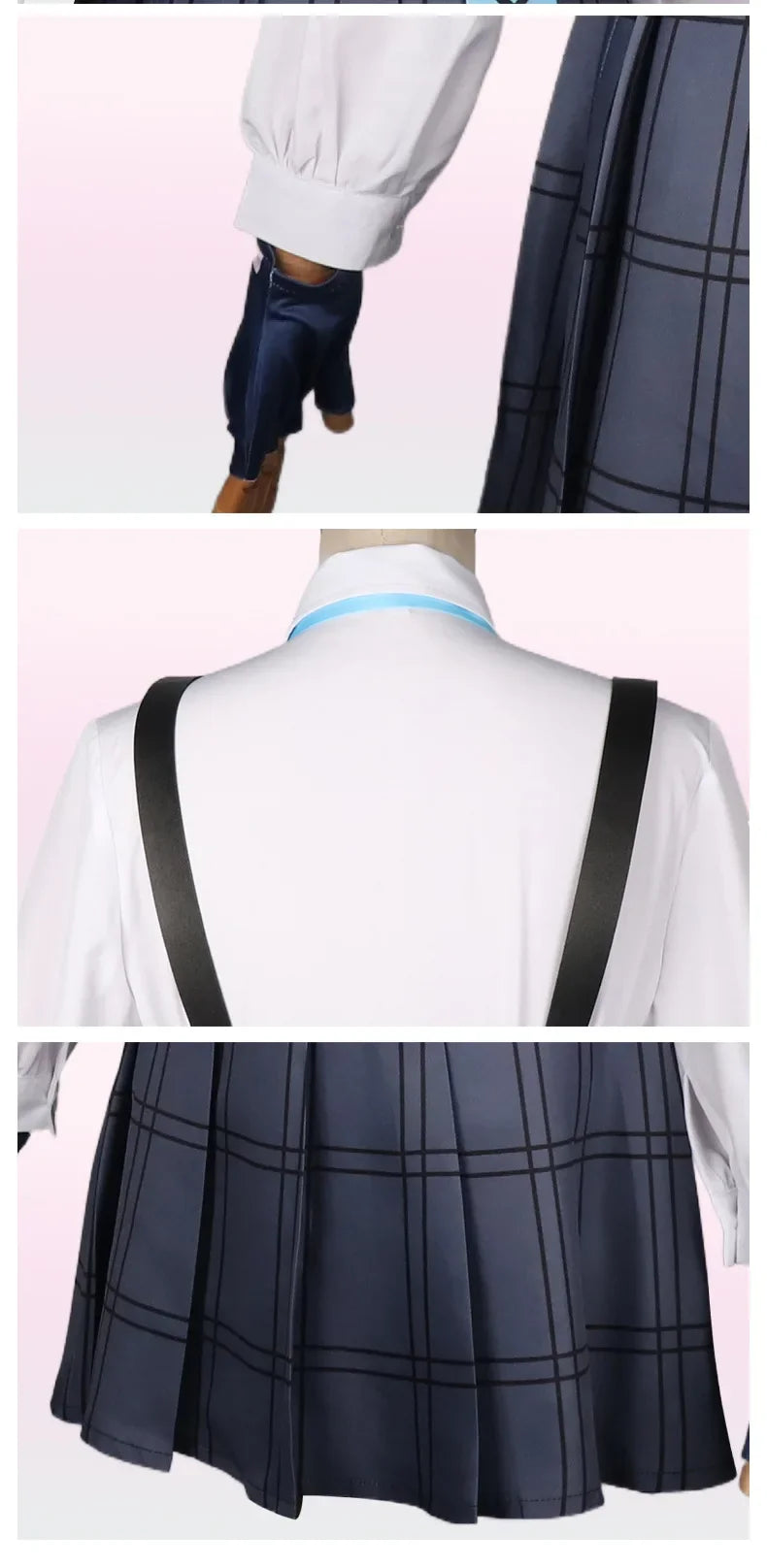 Blue Archive Takanashi Hoshino Cosplay Costume – Full Set with Wig | Anime Game Role Play Outfit