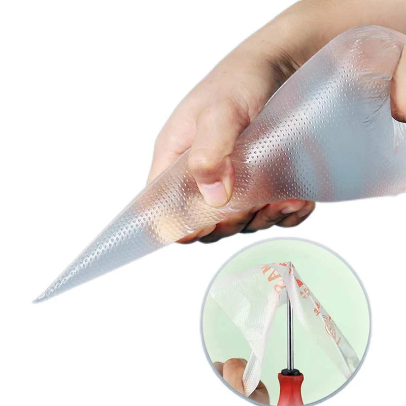 Disposable Piping Bags – Cake Decorating Pastry Bags, Cream Icing Frosting Tools, Cookie & Cupcake Baking Accessories, Kitchen Decorating Supplies 20-200pcs