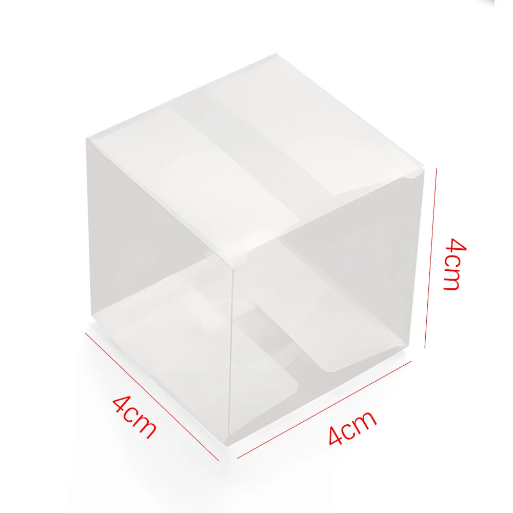 Boîtes-cadeaux transparentes pour bonbons et chocolats pour dragées de mariage, biscuits, friandises et emballages d'événements