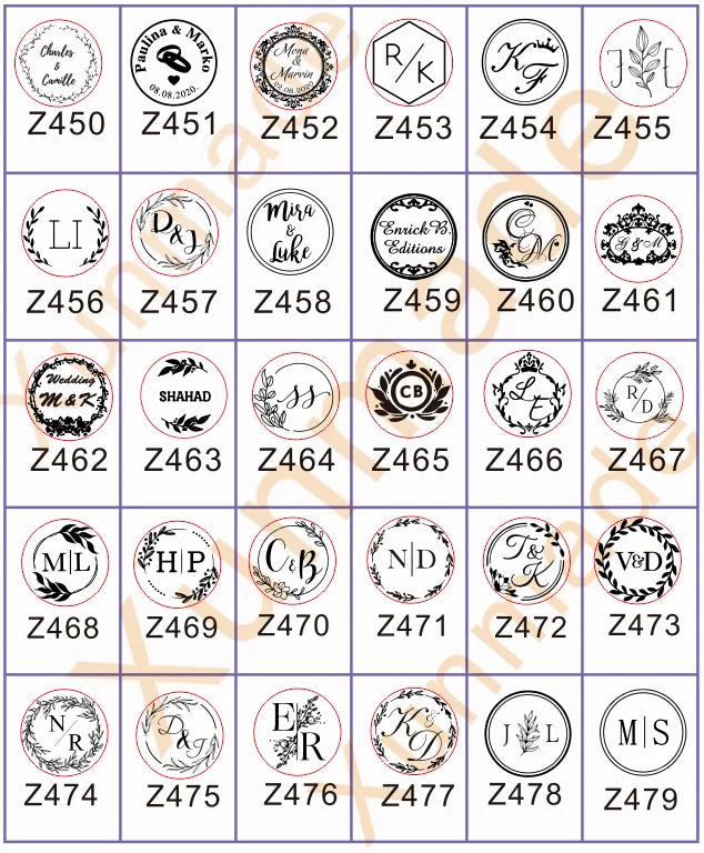 Custom Initials Embosser Stamp – Personalized Book & Wedding Embossing Seal for Address, Library & Gift Branding | Custom Paper Decor Accessory
