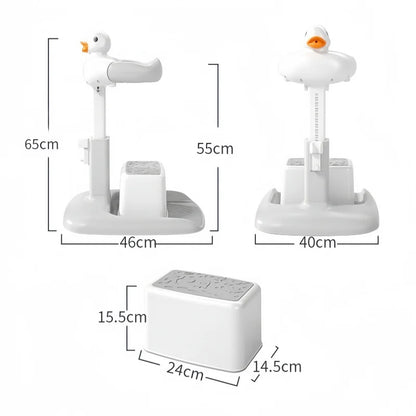 Soporte Ajustable para Bañera de Bebé – Mesa Plegable Antideslizante para Baño de Niños para Uso Doméstico