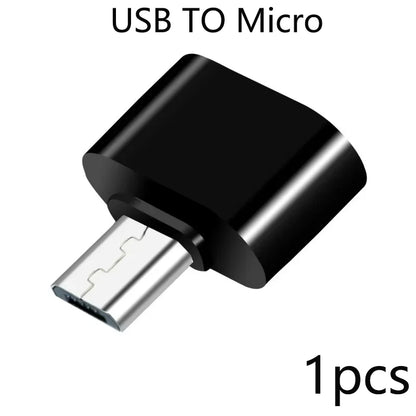 USB-C to USB 3.0 OTG Adapter – Type-C Male to USB-A Female Data Connector for MacBook, iPad & USB-C Devices