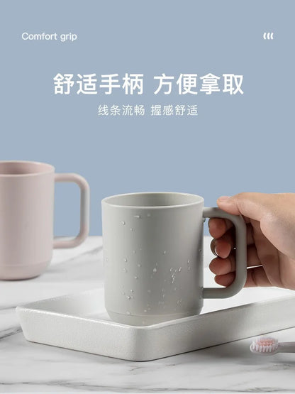 Jolie tasse à brosse à dents inspirée des animes | Verre de rinçage portable pour la salle de bain et les cadeaux