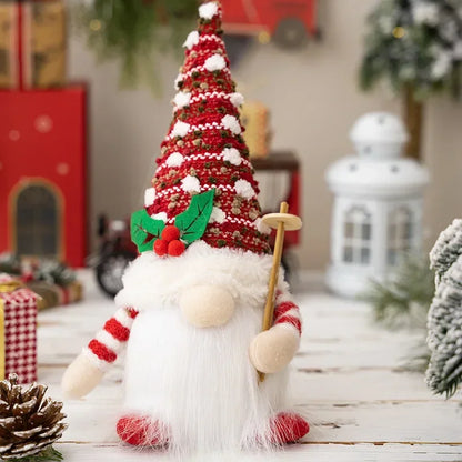 1–3PCS Christmas Gnome Reindeer Decorations 2026 – LED Glowing Gnome Doll Night Light for Xmas Tree, Home Decor, Gifts & New Year 2027