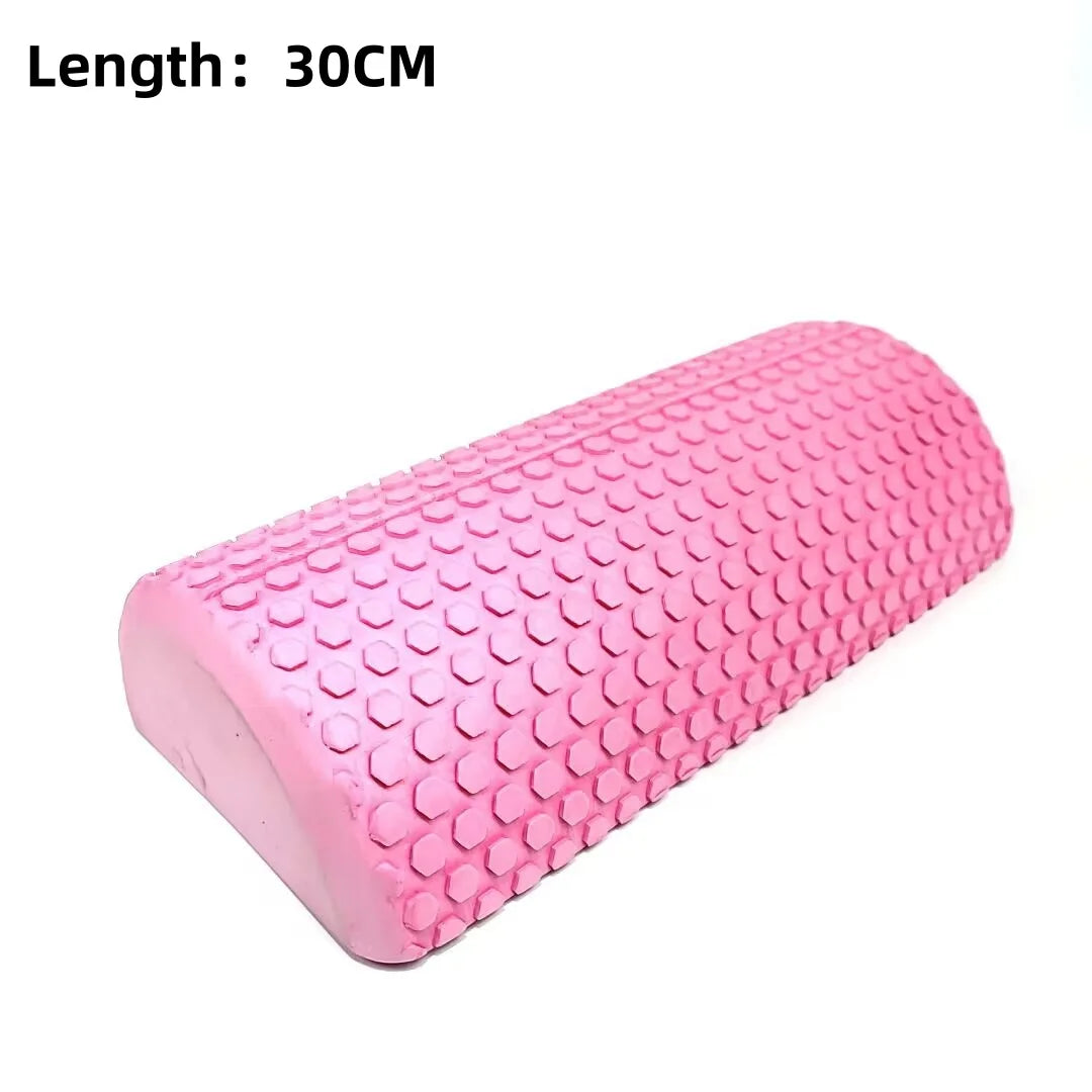 30/33CM Fitness Foam Roller – EPP Yoga Massage Roller for Muscle Recovery, Pilates, Physical Therapy, Gym & Home Exercise Training