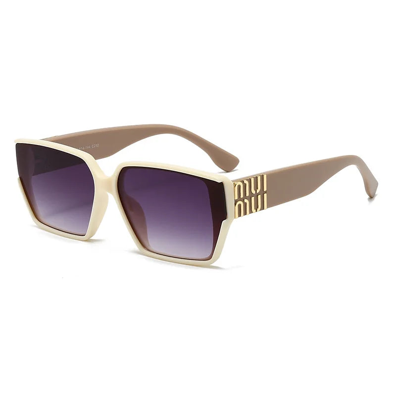 Fashion Square Sunglasses for Women & Men – Stylish Unisex Vintage Shades with UV400 Protection, Trendy Luxury-Inspired Eyewear