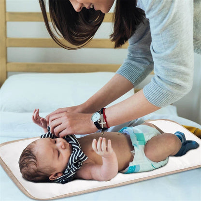 Matelas à Langer Pliable et Imperméable – Tapis de Change Portable en Tissu Oxford pour Bébés et Tout-Petits