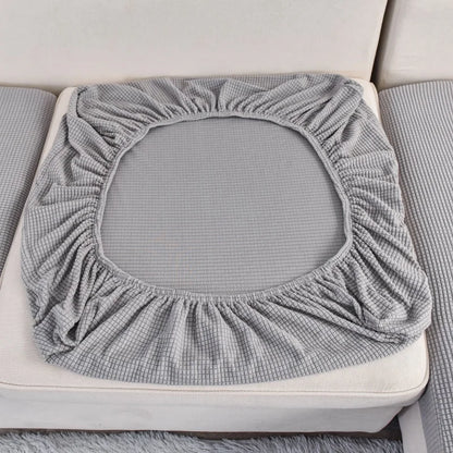 Polar Fleece Sofa Seat Cushion Cover – Stretch Furniture Protector for Pets, Kids & Living Room