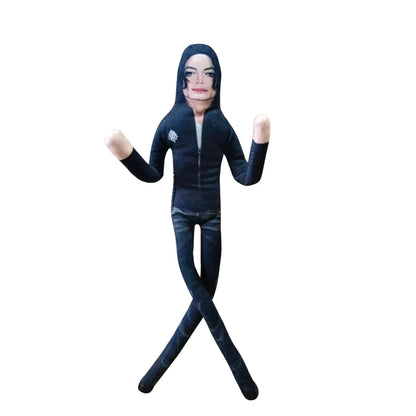 Michael Jackson Cosplay Plush Figure – Jointed Stuffed Doll Collectible Room Decoration Gift