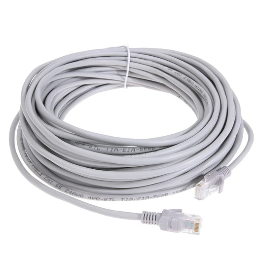 Cable Ethernet de alta velocidad – Cable de red LAN RJ45 para router, ordenador, portátil y dispositivos de monitorización, cable de conexión a Internet 1M/2M/3M/5M/10M/15M/30M