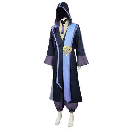 Cosmic Princess Kaguya Inspired Cosplay Costume – Komazawa Rai Mikado Akira Uniform Set with Wig for Men Halloween, Carnival & Roleplay Party