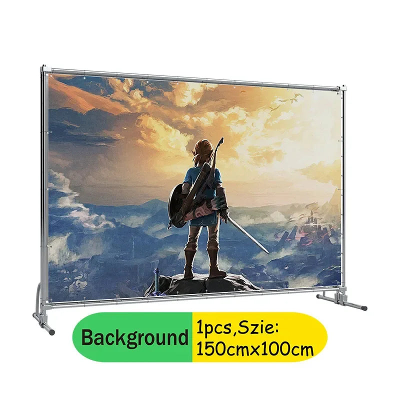 The Legend of Zelda Party Decorations Set – Disposable Tableware Birthday Party Supplies for Kids, Boys, Baby Shower & Gift Toys