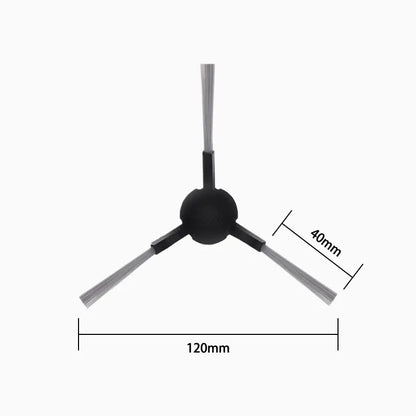 Replacement Parts Kit for Xiaomi Robot Vacuum X20 Pro / D102GL – Main Brush, Side Brushes, HEPA Filter, Mop Pads & Dust Bags