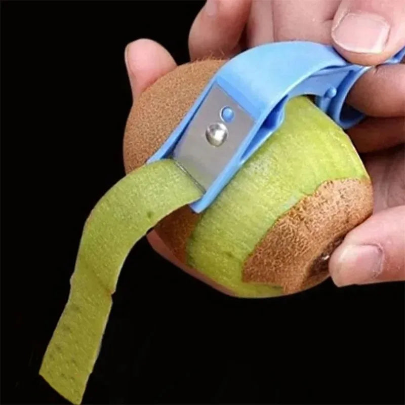 Stainless Steel Fruit & Vegetable Peeler – Portable Manual Apple, Kiwi, Orange & Potato Peeling Tool, Multi-Purpose Kitchen Gadget