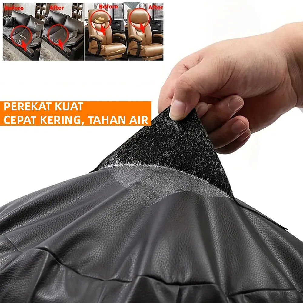 0.9mm Self Adhesive Soft PVC Artificial Leather Repair Patch for Sofas, Chairs, Furniture & DIY Crafts
