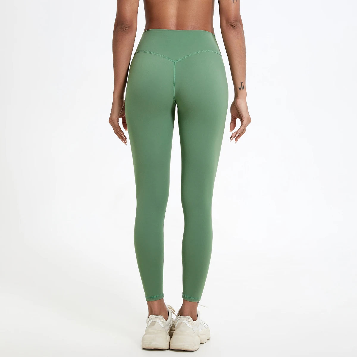 Women’s High Waist Yoga Leggings – Super Soft Gym Running Workout Tights with Push-Up Fit