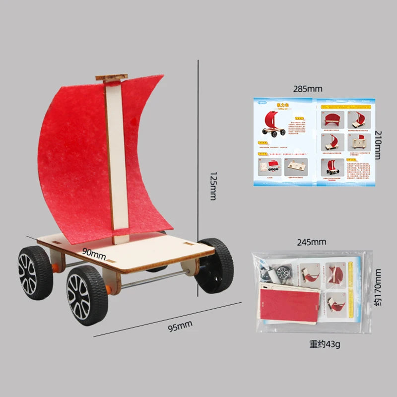 Kit d'expériences scientifiques à faire soi-même pour enfants – Jouet éducatif STEM, ensemble d'apprentissage scientifique pratique, projet artisanal d'assemblage technologique pour étudiants, cadeau d'apprentissage créatif