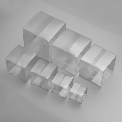 Boîtes-cadeaux transparentes pour bonbons et chocolats pour dragées de mariage, biscuits, friandises et emballages d'événements