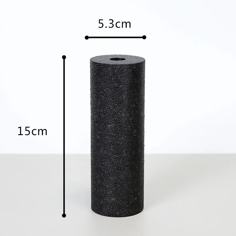 30/33CM Fitness Foam Roller – EPP Yoga Massage Roller for Muscle Recovery, Pilates, Physical Therapy, Gym & Home Exercise Training