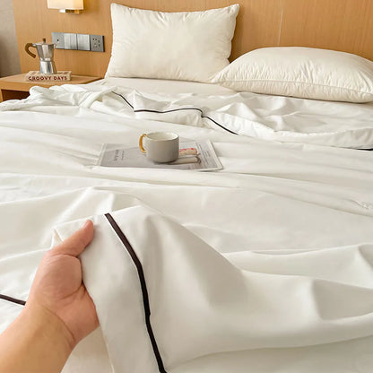 Couverture rafraîchissante de luxe d'été – Couverture climatisée en coton brut doux et fibre de soja pour adultes et enfants