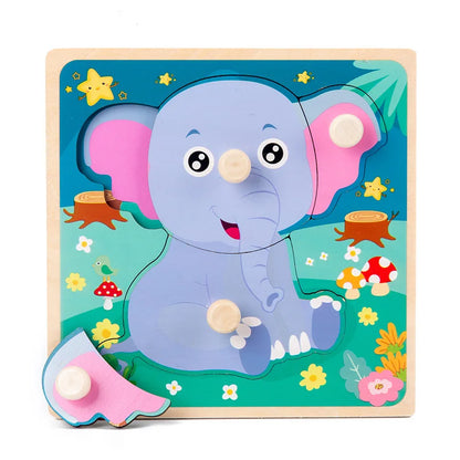 Jouet de puzzle en bois Montessori pour bébé – Jeu d'apprentissage éducatif pour les tout-petits de 1 à 3 ans, activité de développement cérébral d'association de formes pour enfants, cadeau d'anniversaire et jouet d'apprentissage précoce