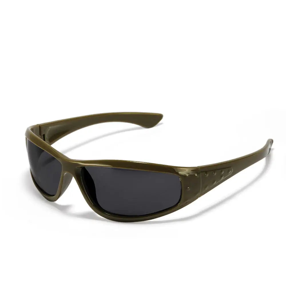 Y2K Silver Hollow-Out Sunglasses – Futuristic Metallic Fashion Eyewear for Women & Men, Trendy Tech-Inspired Shades