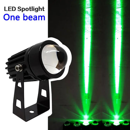 Outdoor LED Wall Spotlight 5W/9W/12W – RGB Waterproof Landscape Light with Remote Control, 110V/220V Home Garden Lighting