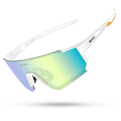 SCVCN Cycling Sunglasses – UV400 Sports Eyewear for Men & Women, Road Bike & Outdoor Glasses for Driving, Mountain Climbing & Cycling