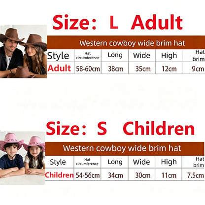 Bride Cowgirl Cowboy Hat – White Western Hat for Bachelorette Parties, Weddings & Bridal Showers