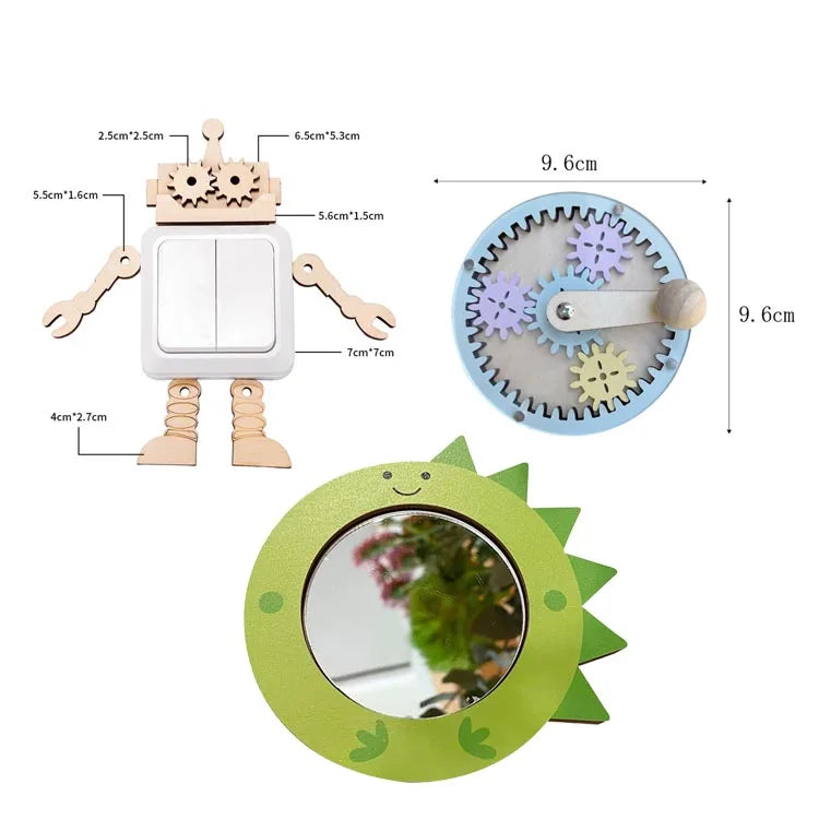 Accesorios Montessori para tablero de actividades DIY – Piezas para tablero sensorial de bebés para el aprendizaje temprano y el desarrollo de habilidades