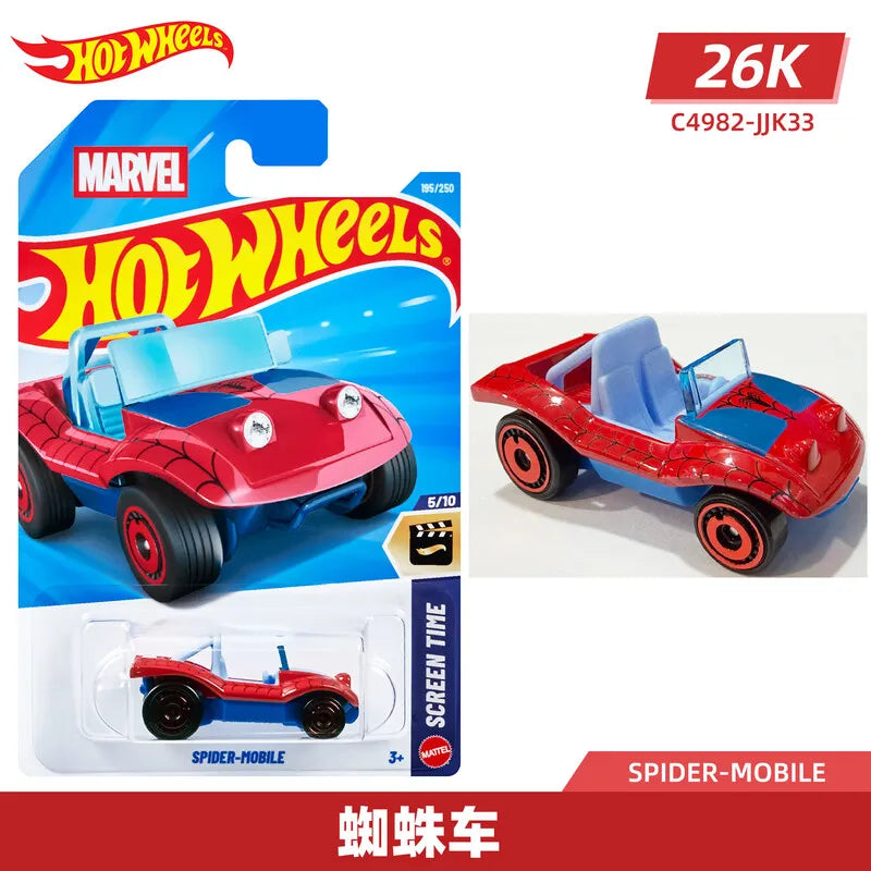 Hot Wheels C4982 Lote 2026K Coche de metal a escala 1:64 – Ferrari, BMW, Nissan GT-R, Supra y F1, Juguete coleccionable de aleación en miniatura