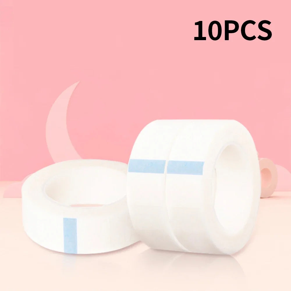 Ruban adhésif micropore 5/10 pièces pour extensions de cils – Fournitures pour extensions de cils, lifting des cils, application de maquillage et outils de beauté