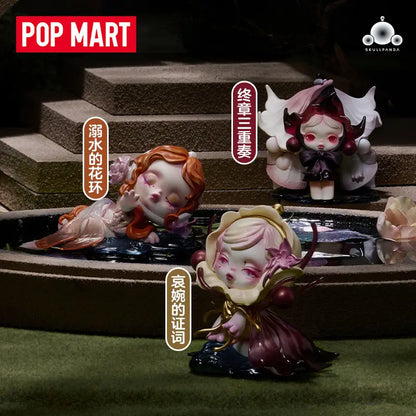POPMART SKULLPANDA Petals in Four Acts Series Blind Box – Kawaii Anime Collectible Action Figure Mystery Box, Surprise Toy Gift