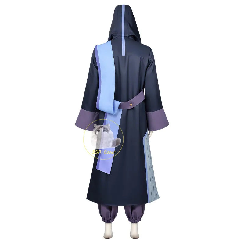 Cosmic Princess Kaguya Inspired Cosplay Costume – Komazawa Rai Mikado Akira Uniform Set with Wig for Men Halloween, Carnival & Roleplay Party