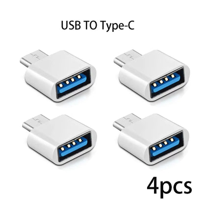 USB-C to USB 3.0 OTG Adapter – Type-C Male to USB-A Female Data Connector for MacBook, iPad & USB-C Devices