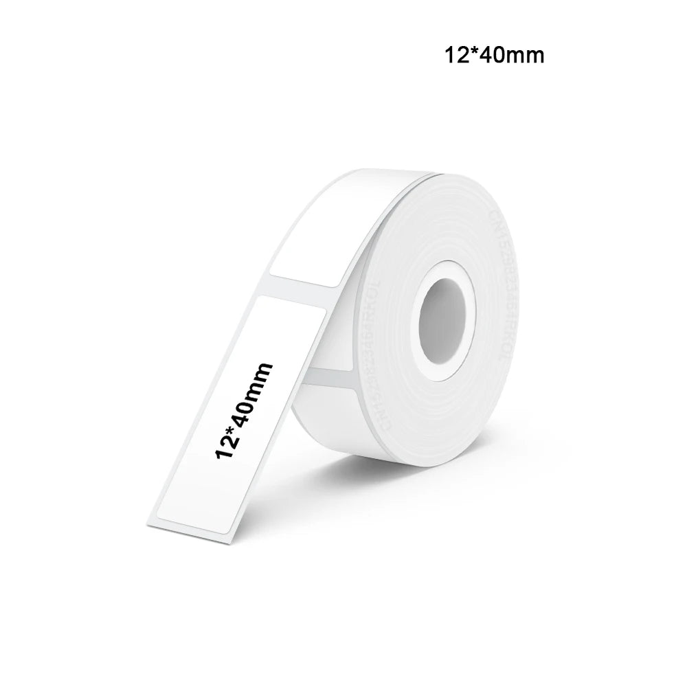 Mini impresora térmica Marklife P12 – Máquina etiquetadora portátil, impresora de pegatinas adhesivas con cinta de etiquetas continua, dispositivo de etiquetado de bolsillo Bluetooth para el hogar, la oficina y la organización