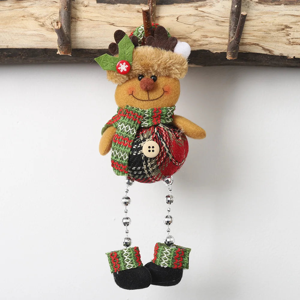 Red Star Christmas Tree Ornament – DIY Hanging Pendant Decoration for Xmas, New Year Party, Home Decor & Holiday Gifts