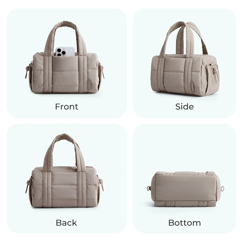 BAGSMART Women's Hobo Crossbody Bag Large Capacity Casual Shoulder Handbag for Travel & Everyday Use