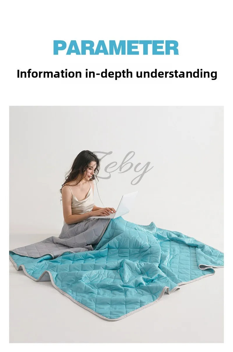 Manta Refrescante de Verano – Colcha Ligera y Transpirable para Cama con Comodidad de Aire Acondicionado