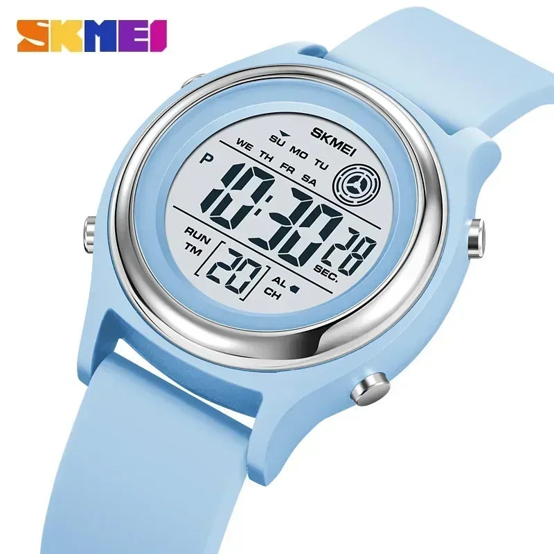 SKMEI 2094 Waterproof Shockproof Digital Sport Watch (Women’s Luxury Countdown Stopwatch)
