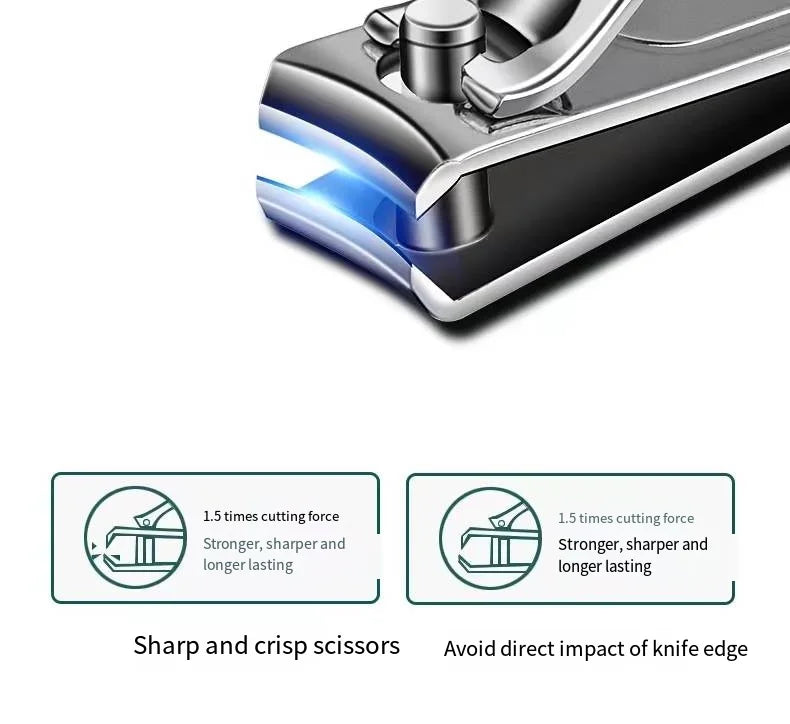 6-Piece Stainless Steel Manicure & Pedicure Set – Portable Nail Clipper & Grooming Kit for Men & Women