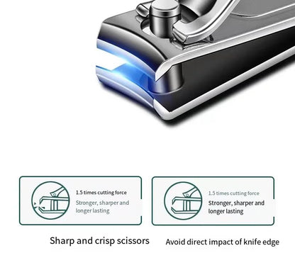 6-Piece Stainless Steel Manicure & Pedicure Set – Portable Nail Clipper & Grooming Kit for Men & Women