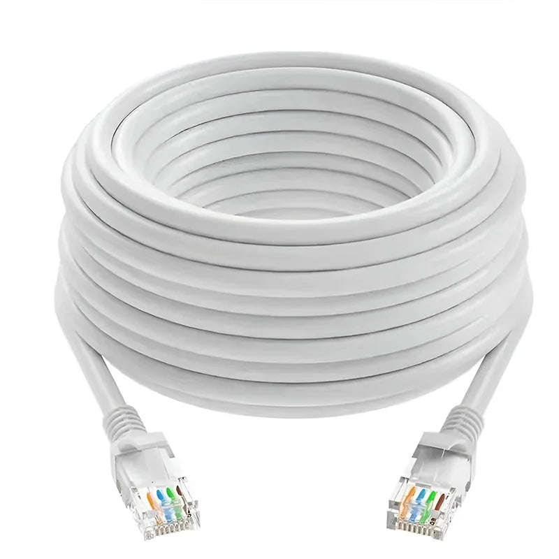 Cable Ethernet Cat6 – Cable de red LAN UTP de alta velocidad RJ45, cable de Internet de 1000 Mbps para computadora portátil, enrutador, PC, PS5, Xbox, módem y dispositivos de juego