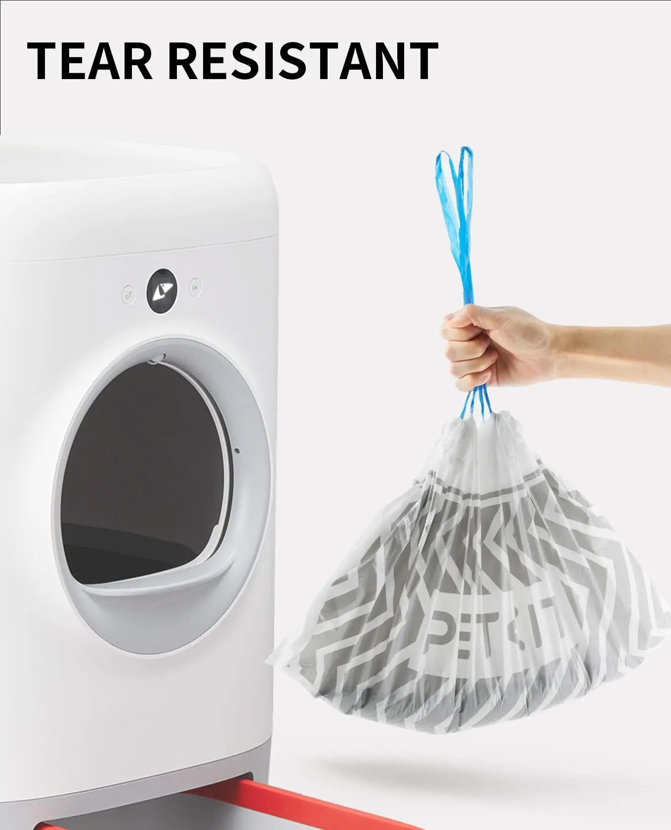 Bolsas de repuesto para excrementos PETKIT – Bolsas de basura para la recogida de residuos de las cajas de arena automáticas autolimpiables Pura X y Pura Max, suministros para la eliminación de residuos de gatos y accesorios de limpieza para mascotas