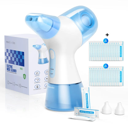 Nasal Irrigation System with Water & Waste Collection Tanks – Sinus Rinse Nose Cleaner for Nasal Hygiene, Sinus & Allergy Relief