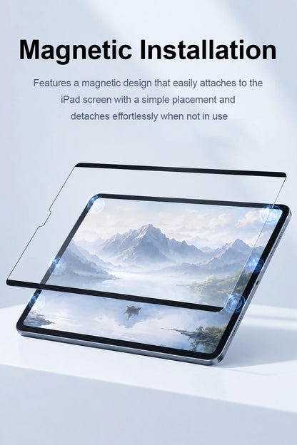 Protector de pantalla magnético Paperlike para iPad A16, Air 11 M3/M2, Air 5/4, Pro 11/13 M5 y M4, Pro 12.9, iPad de 10ª/9ª generación y iPad Mini 7/6