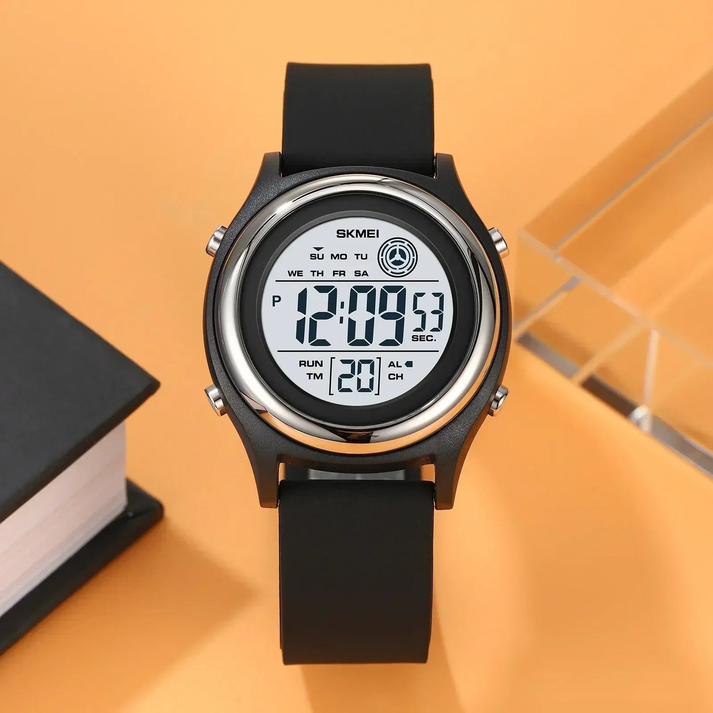 SKMEI 2094 Waterproof Shockproof Digital Sport Watch (Women’s Luxury Countdown Stopwatch)