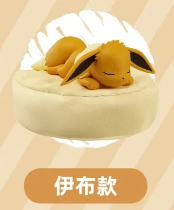 Original Pokémon Eevee Sleeping Position Series Blind Box – Sylveon, Umbreon, Flareon, Jolteon Desktop Decoration Model Gift