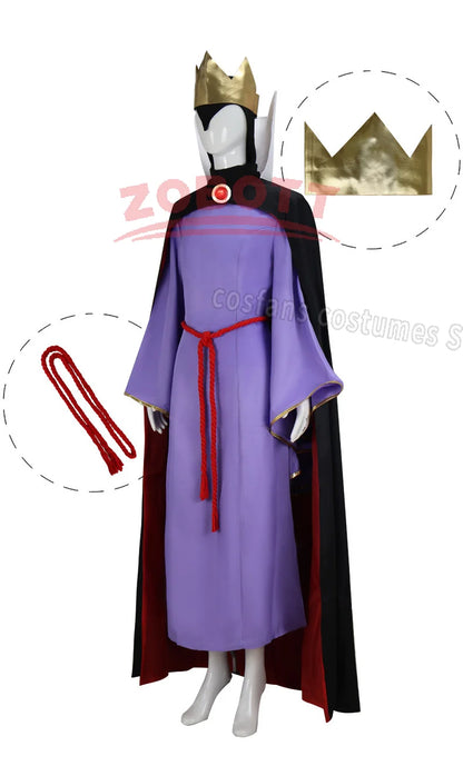 Queen Villain Cosplay Costume – Roleplay Stage Outfit (Halloween Costume for Women)
